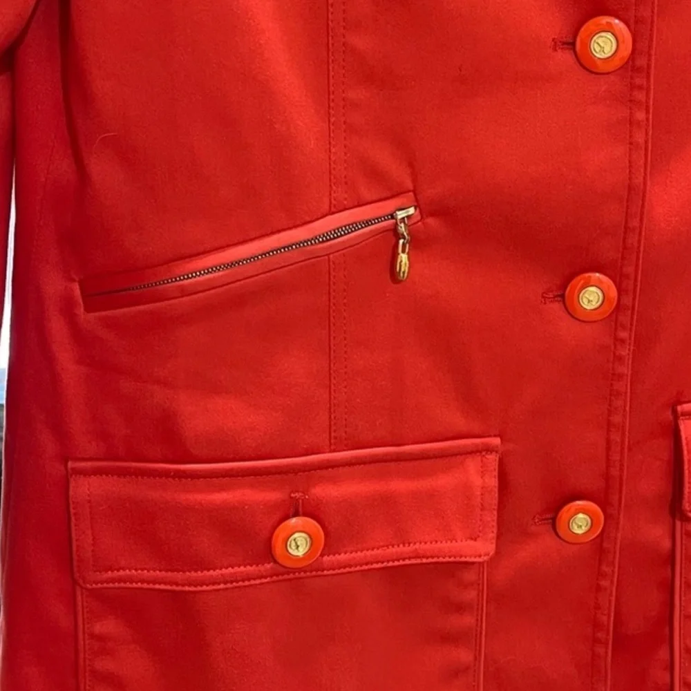 St John Women's Blood Orange Jacket - Size M